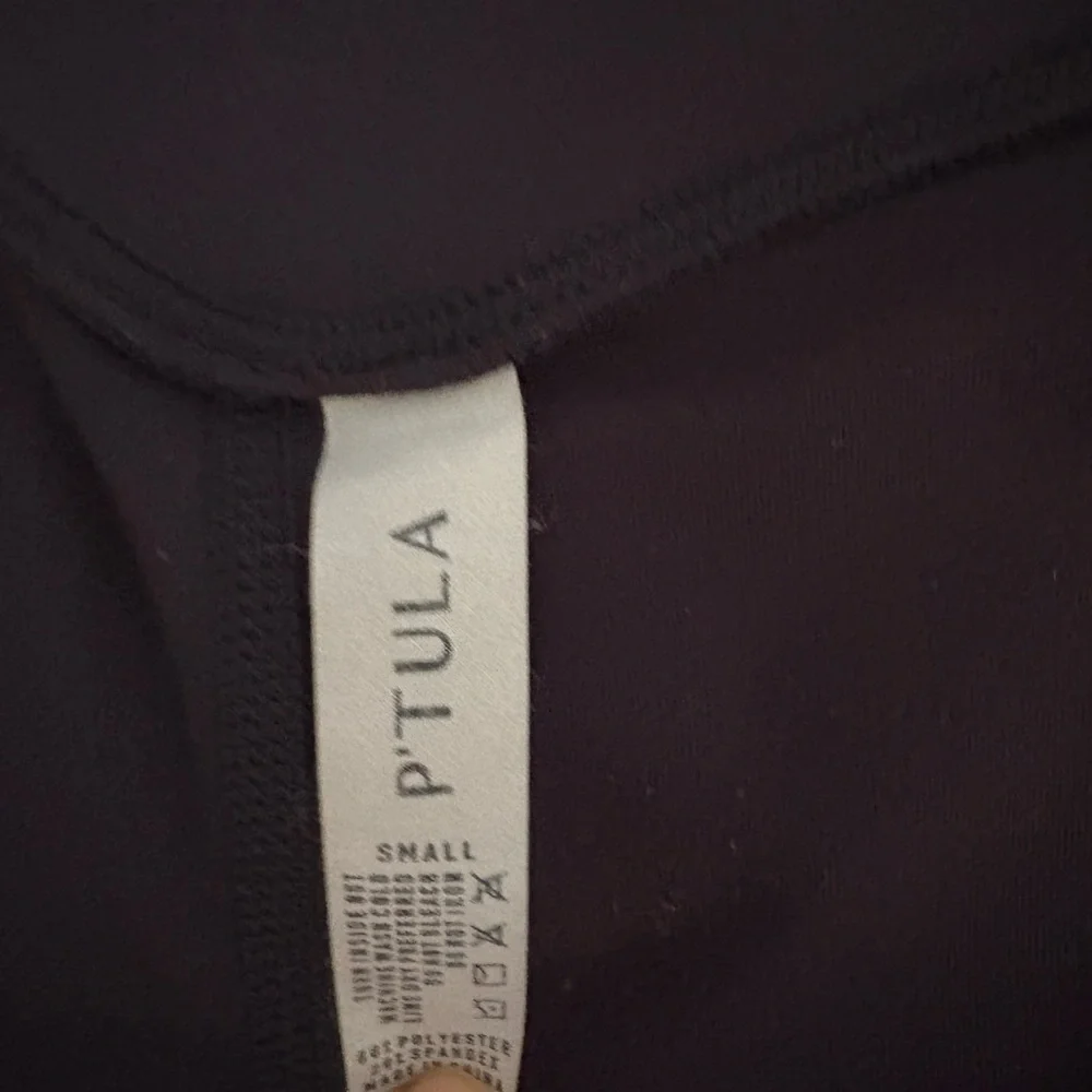 P'tula maternity leggings, navy size smaller - Picture 2 of 2